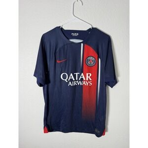 Nike Paris Saint-Germain 2023-24 Blue Stadium Jersey Dri-Fit Men's M Soccer